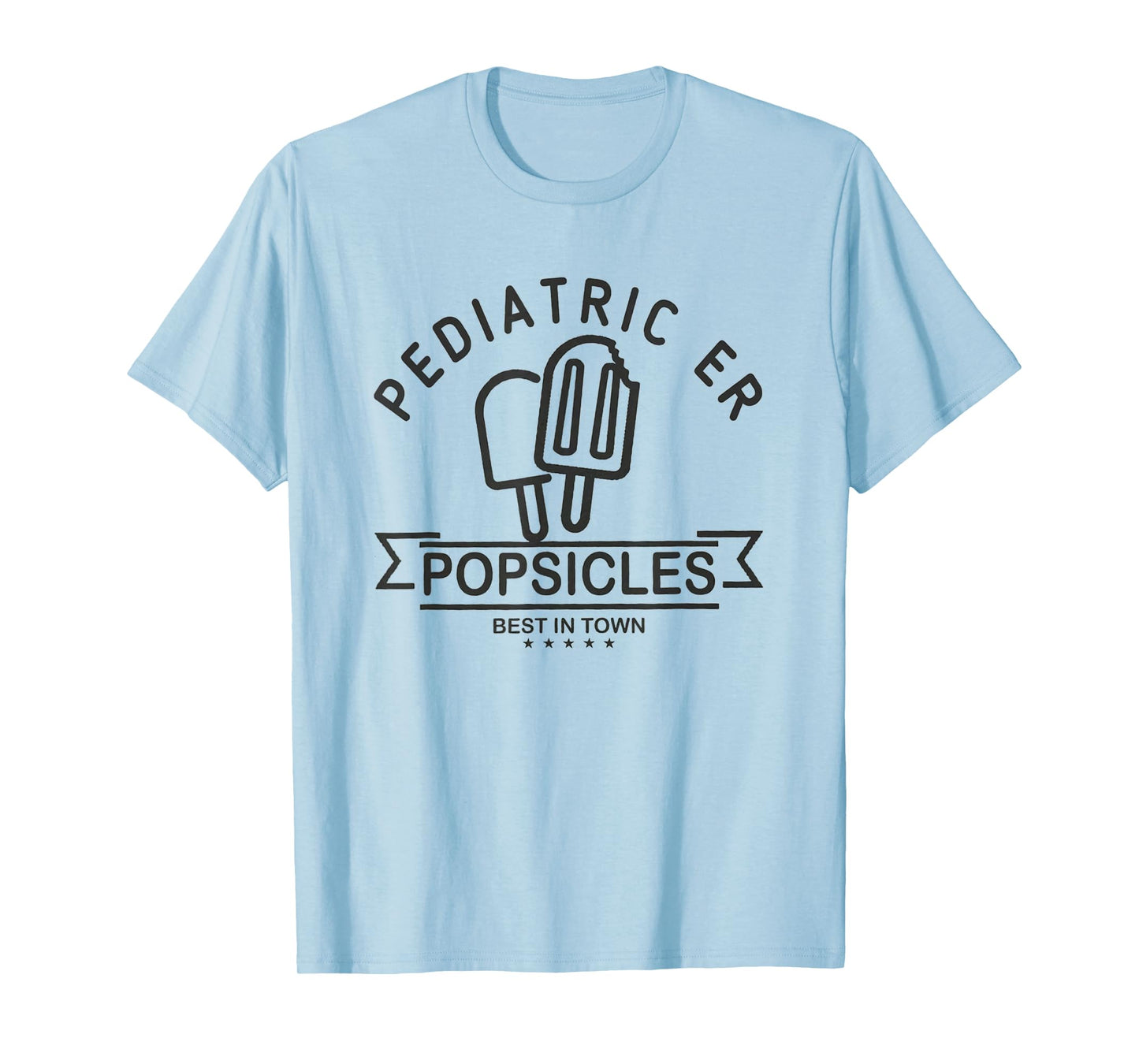 Pediatric Emergency Nurse Popsicle Funny ER ED Nurse Peds Rn T-Shirt