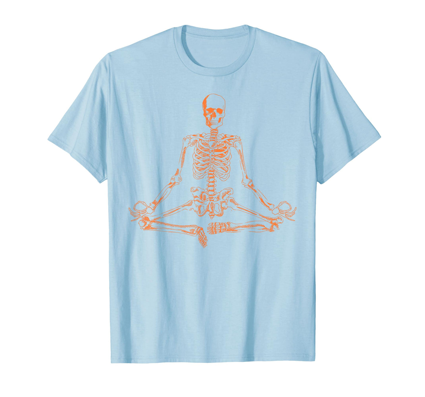 Halloween Meditating Skeleton Shirt | Funny Freaky Yoga Gift T-Shirt