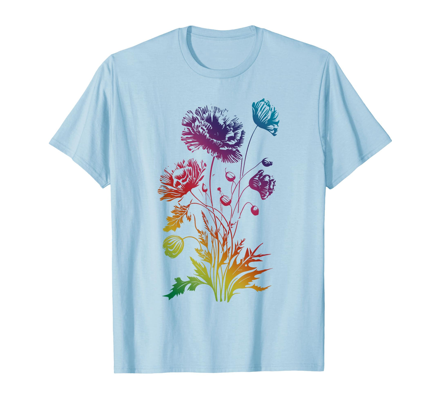 Poppies, spring bloomers, summer, flower, garden, outdoor Men Women Girls Kids T-Shirt