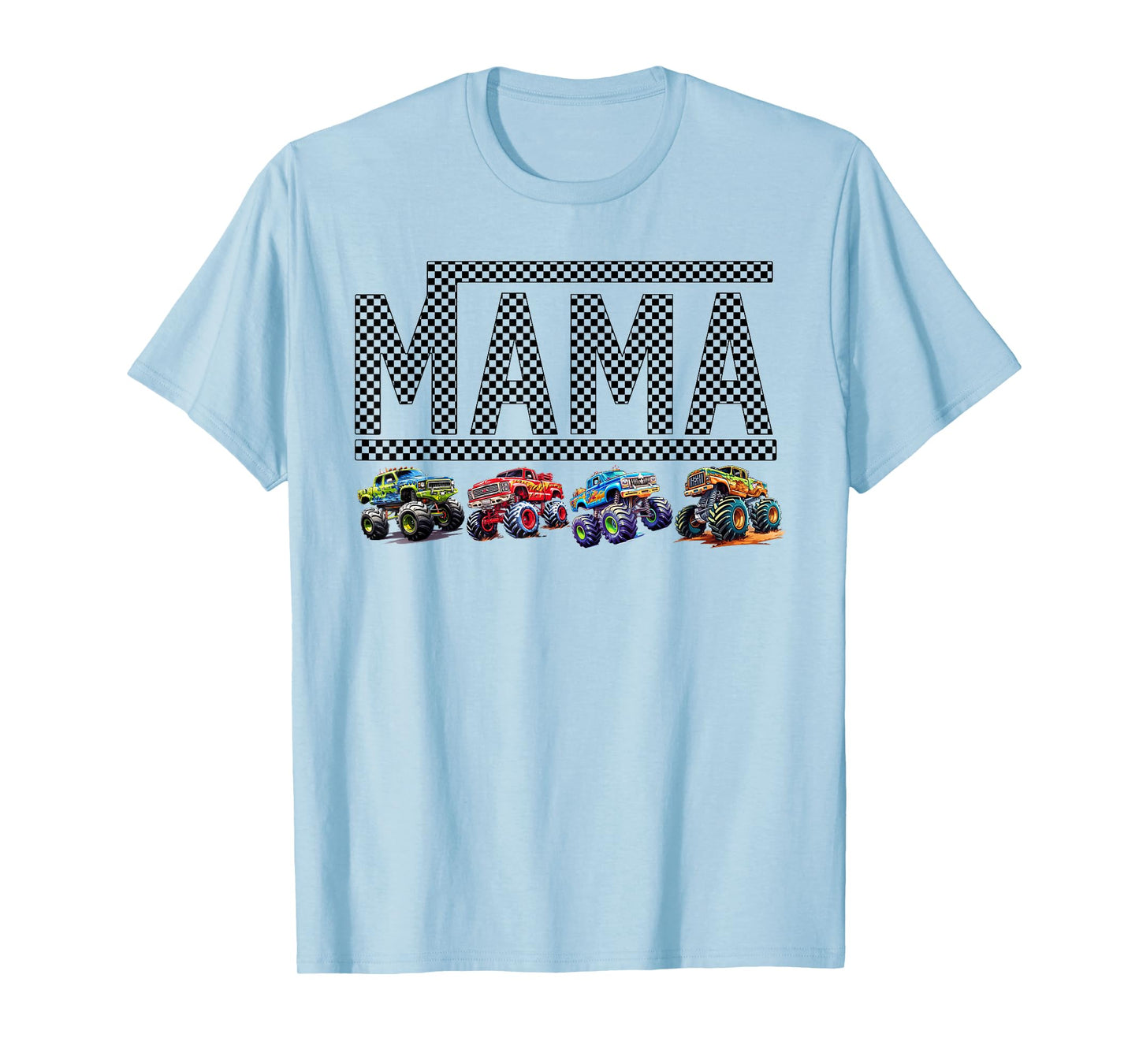 Mama Truck Mom Monster Trucks Are My Jam Truck Lovers Mother T-Shirt