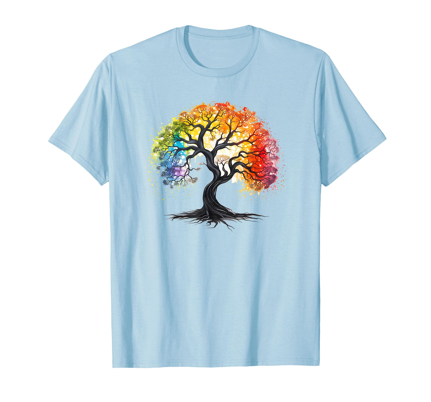 Meditation Bodhi Tree Art Lotus Pose Meditating Namaste Zen T-Shirt