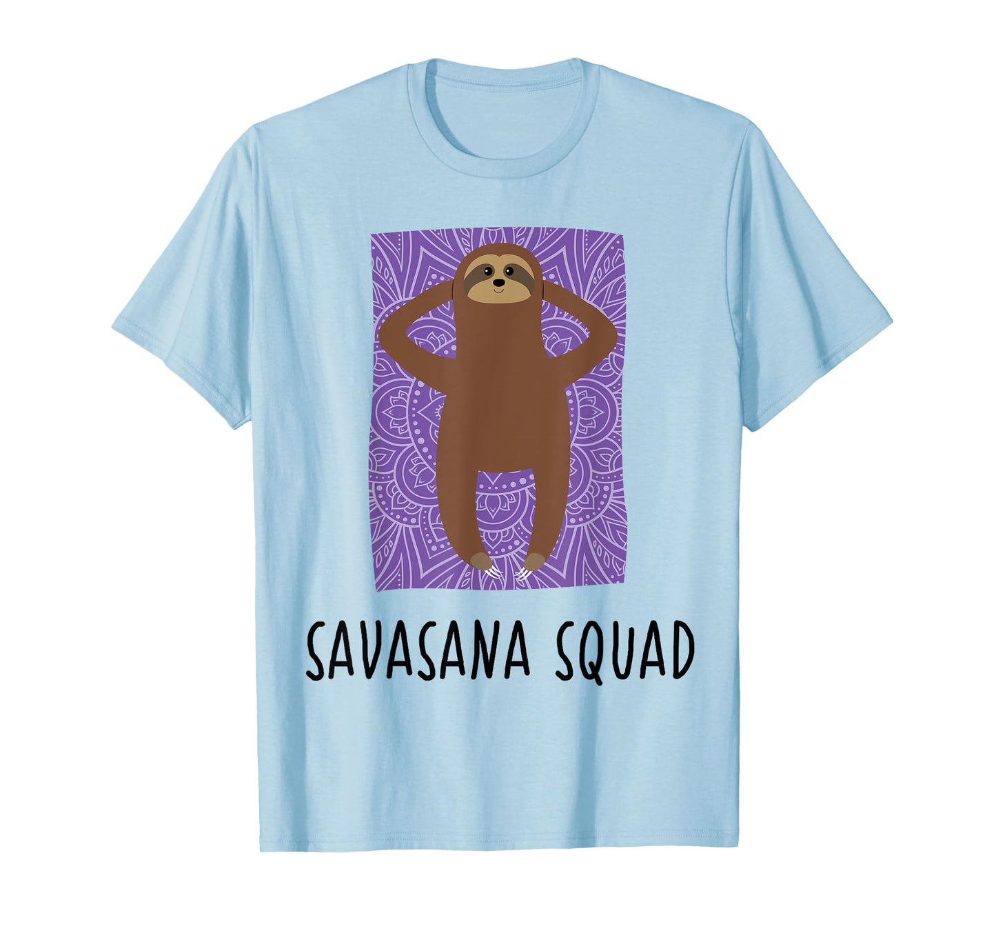 Savasana Squad Shirt | Practicioner Instructor Sloth Yoga T-Shirt