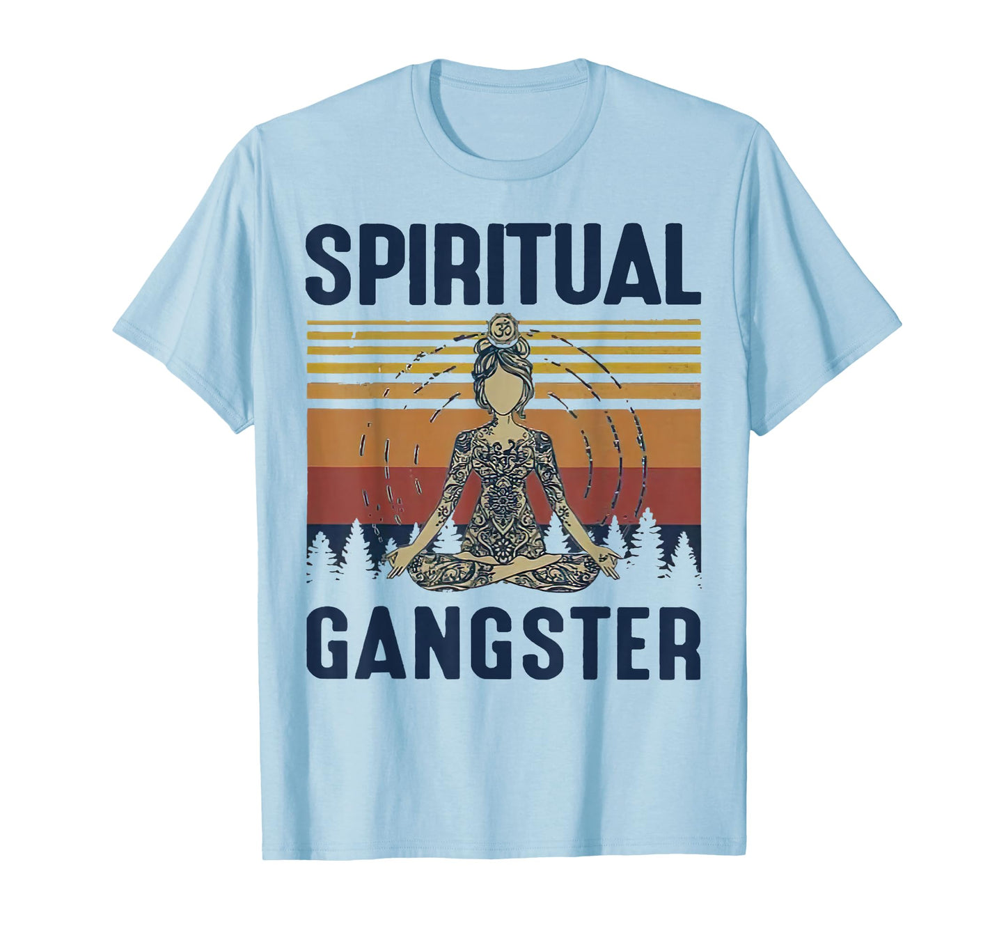 Yoga Girls Spiritual Gangsters Vintage Yoga Lover T-Shirt