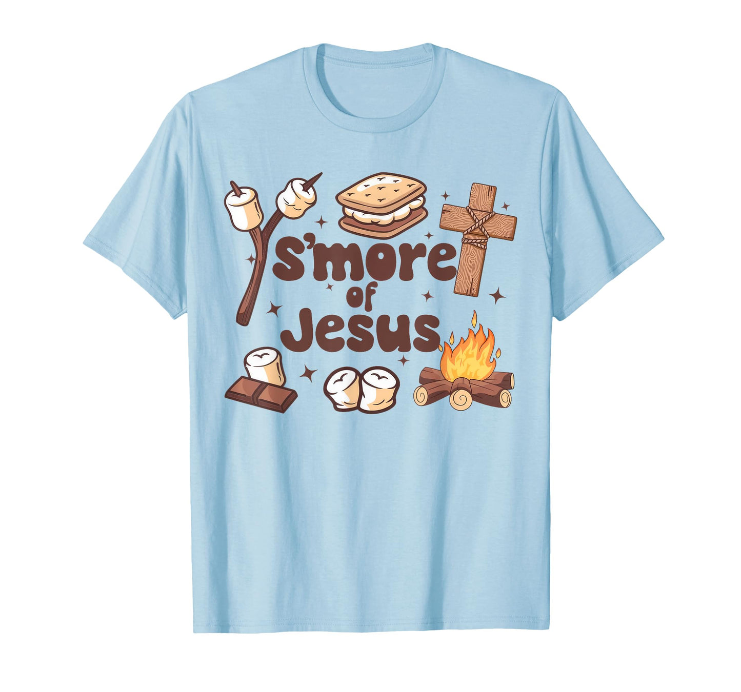 Smore Of Jesus Christian Camper Camping Lover T-Shirt