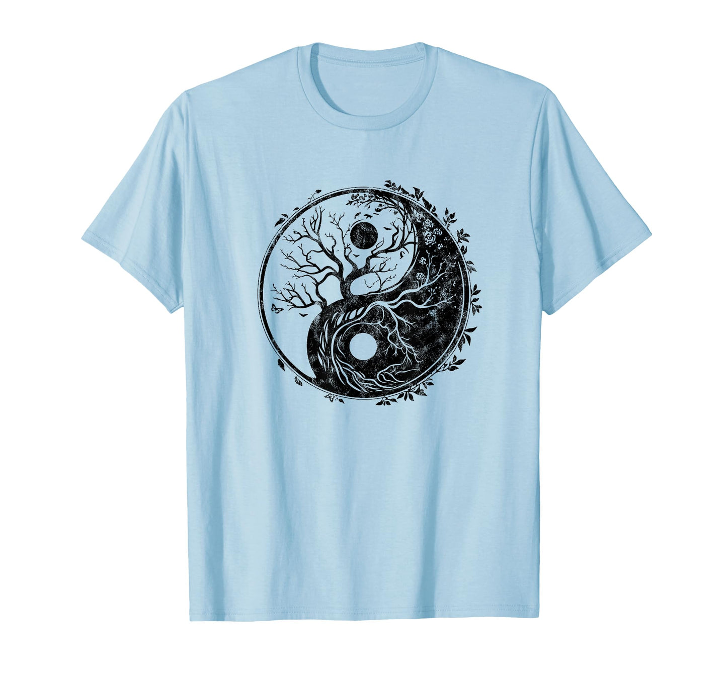 Yin Yang symbol, tree of life, Tai chi, Qigong, yoga, Taoism T-Shirt
