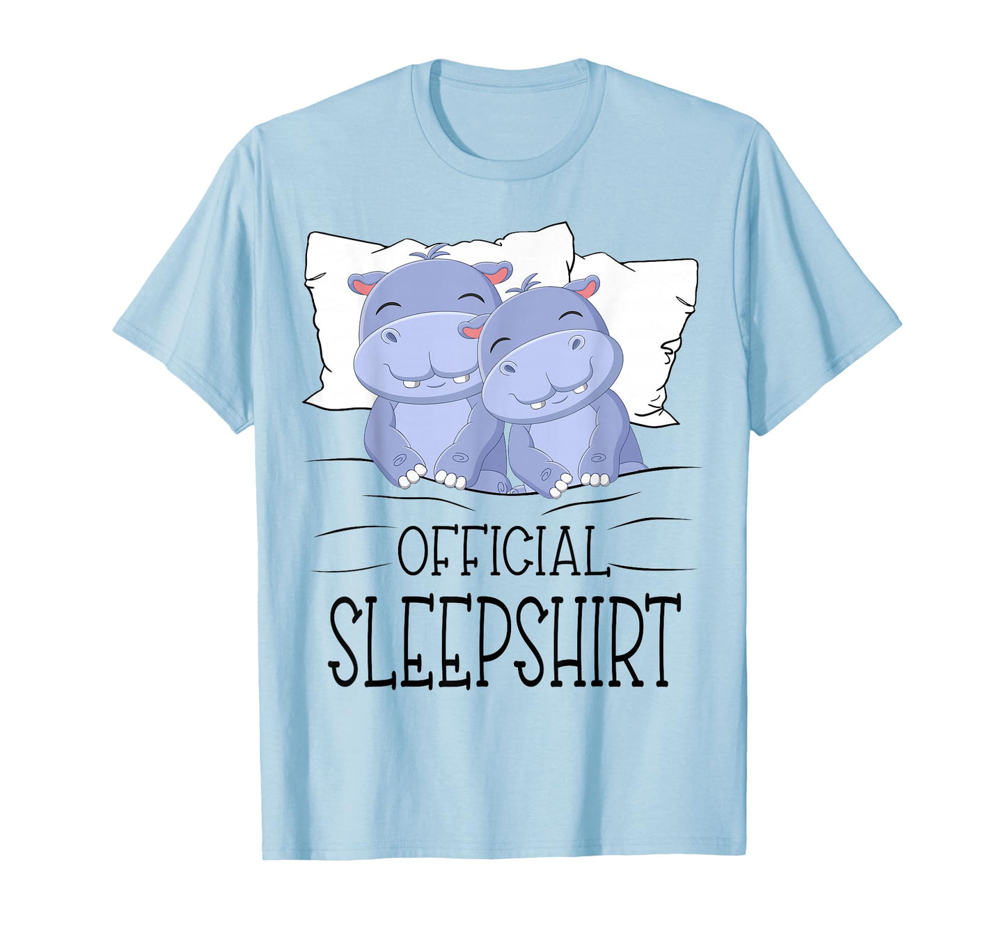 Hippo Hippopotamus Hippos Sleep Pajamas Gifts For Men Women T-Shirt