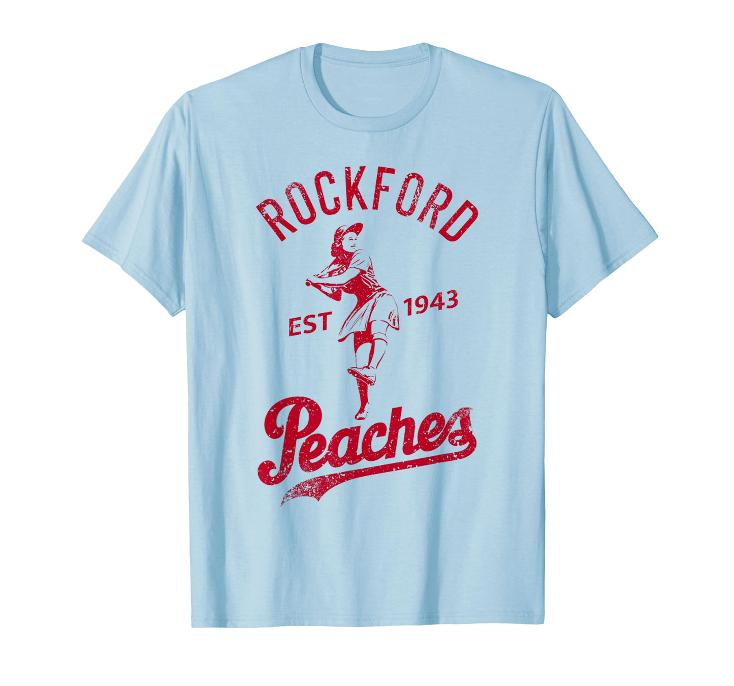Rockford 1943 Peaches Vintage T-Shirt