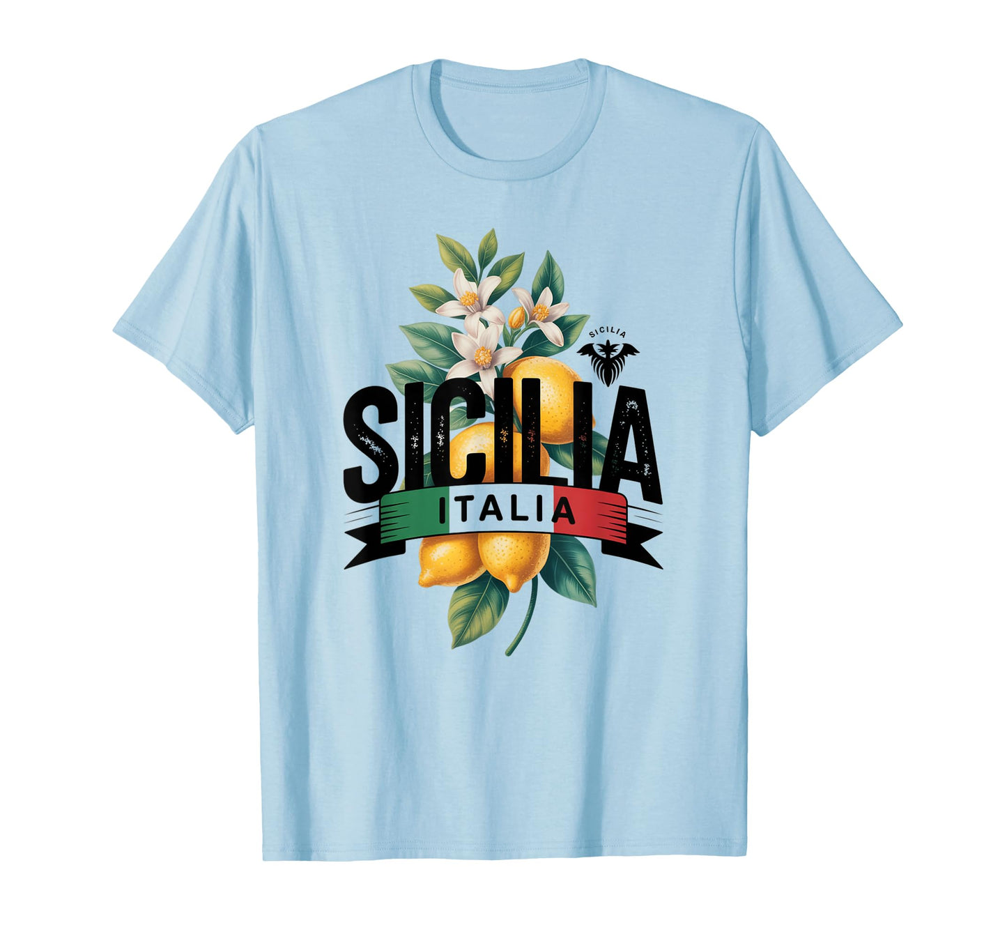 Sicilian Lemon Art Italy Pride Sicilia Italia Souvenir T-Shirt