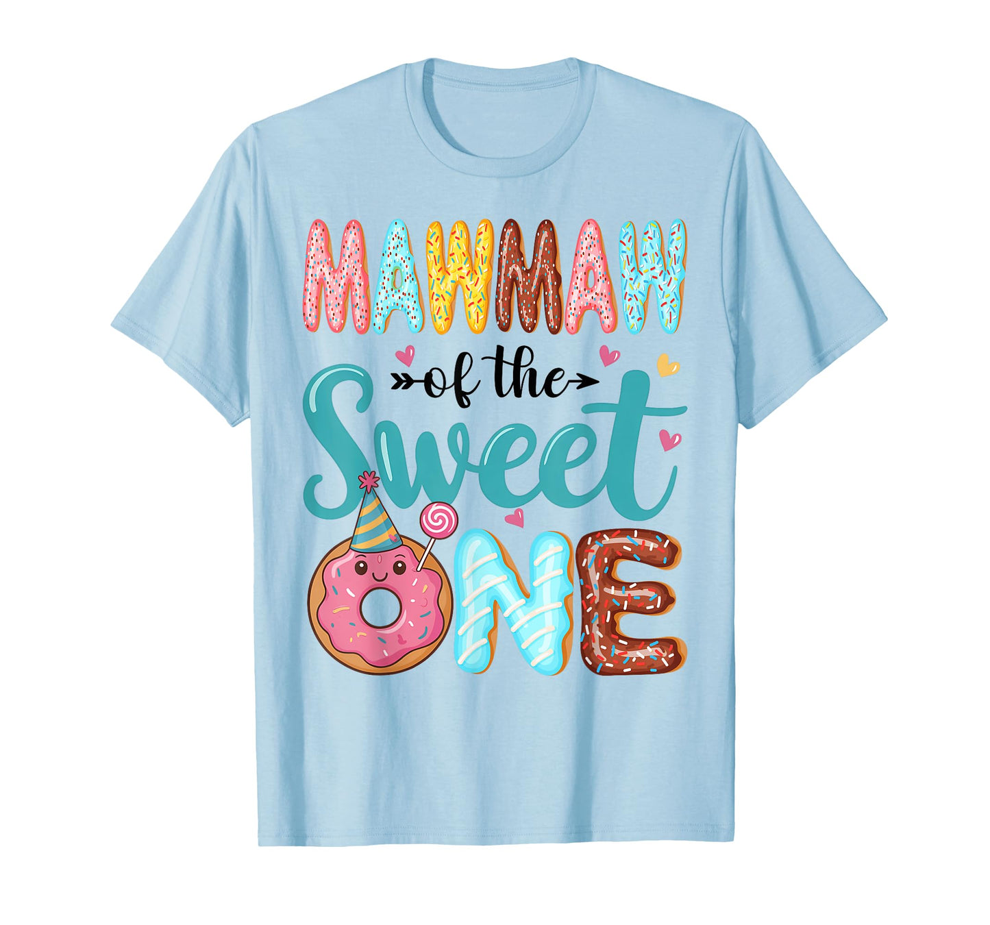 Mawmaw Of The Sweet One 1st Birthday Girl Donut Party T-Shirt