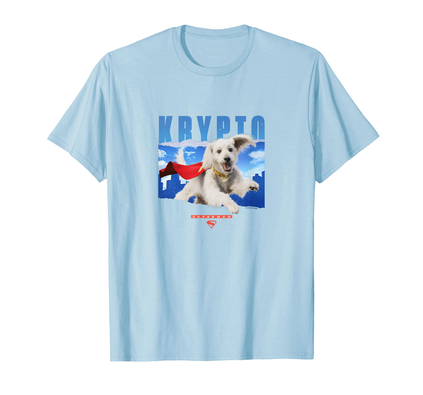 Superman (2025) Krypto The Superdog Ripped Poster T-Shirt
