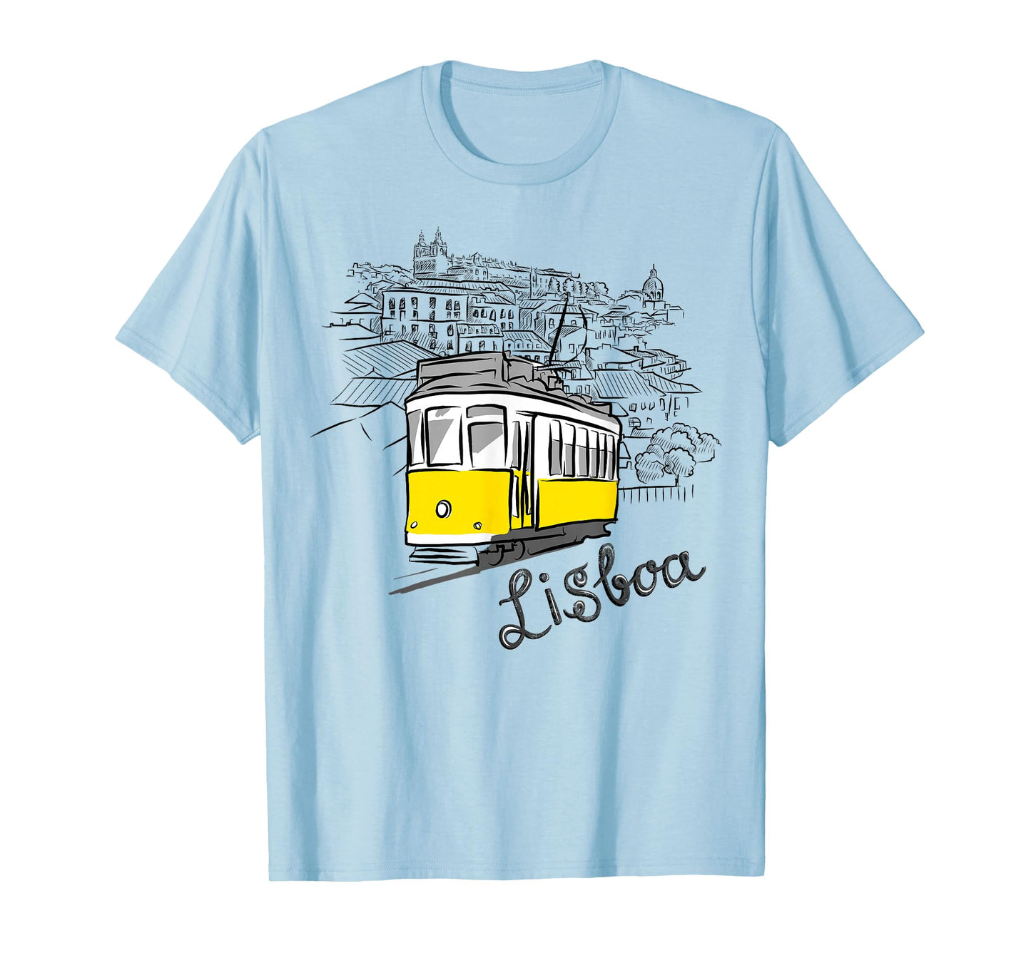 Travel Europe Portugal Lisbon Portuguese Vacation Souvenir T-Shirt