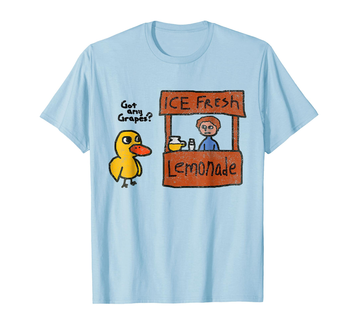 Ice Fresh Lemonade Shirt Duck Funny Got Any Grapes Love Gift T-Shirt