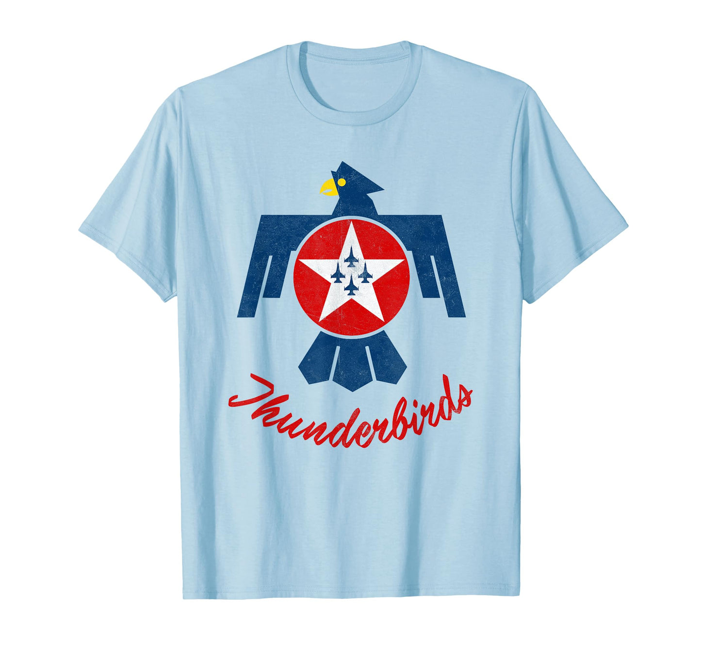 USAF Thunderbirds F16 57th Wing Vintage Airshow Gift Tee T-Shirt