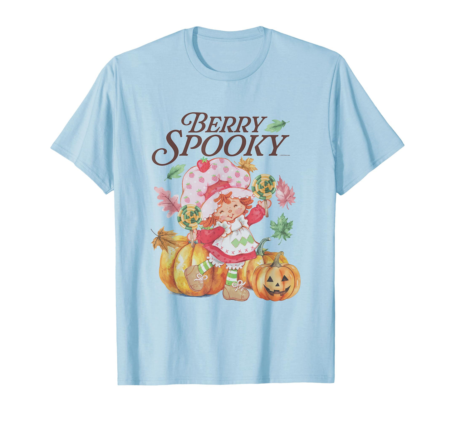 Strawberry Shortcake Berry Spooky Halloween Pumpkins T-Shirt