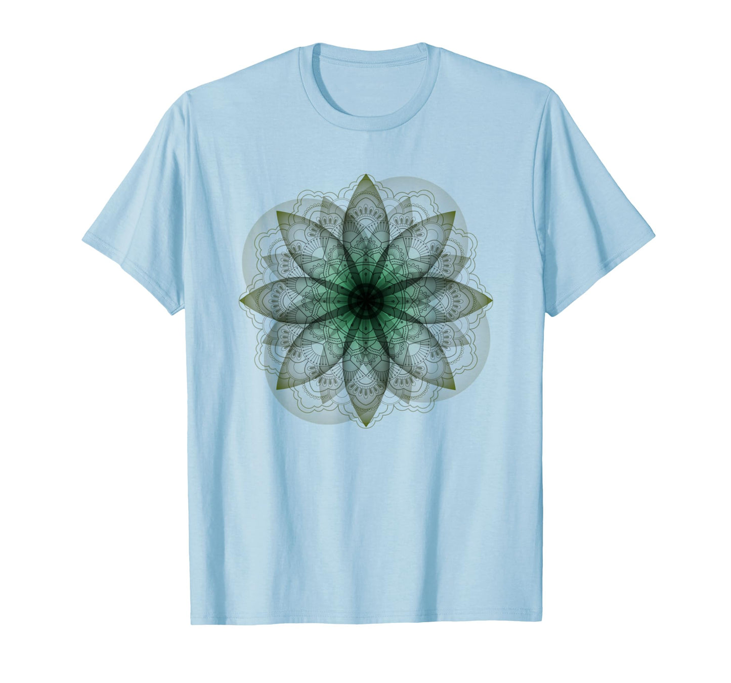 Lotus Mandala | Spiritual New Age Buddhist Yoga T Shirt