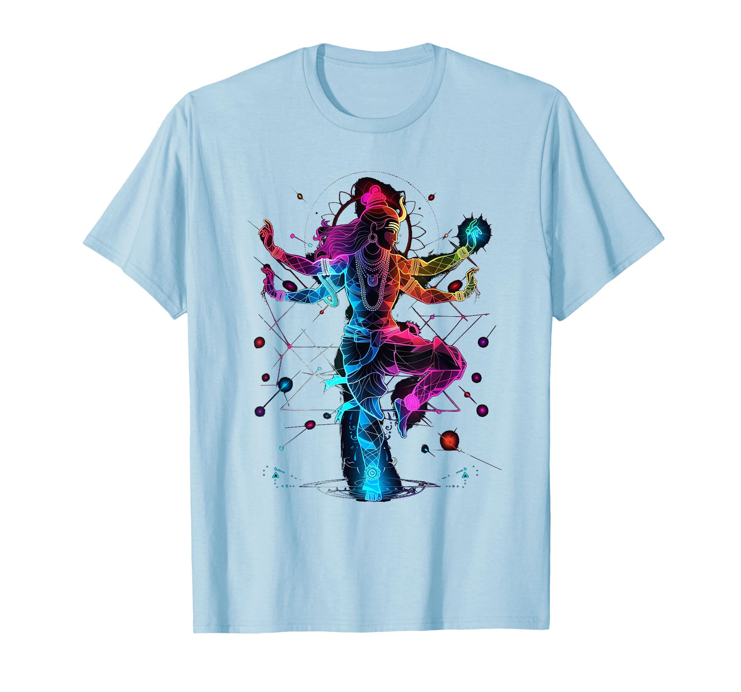 Shiva spiritual hindu god tandava dance yoga meditation T-Shirt
