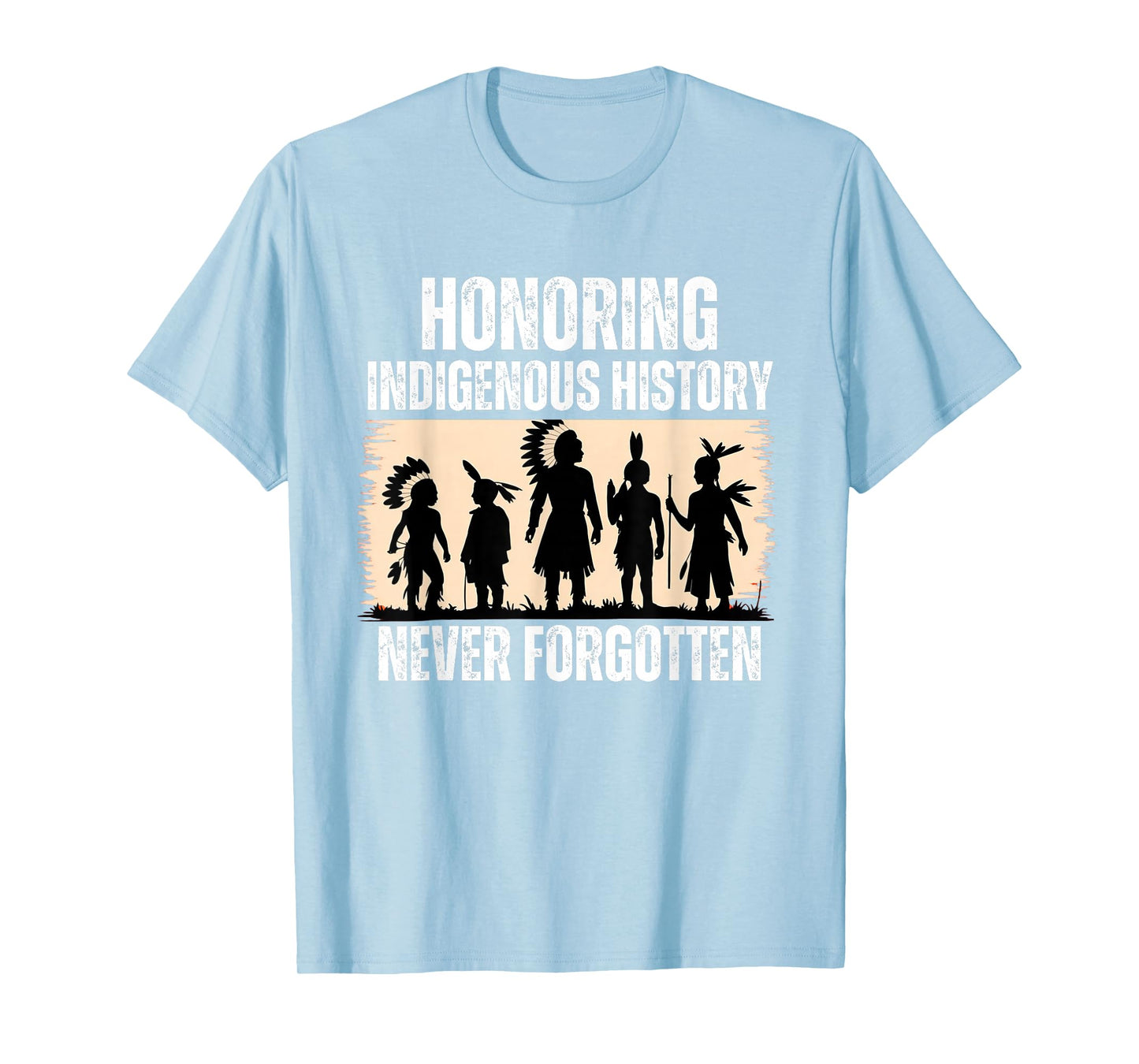 Honoring Indigenous History Native American Indian Day Pride T-Shirt