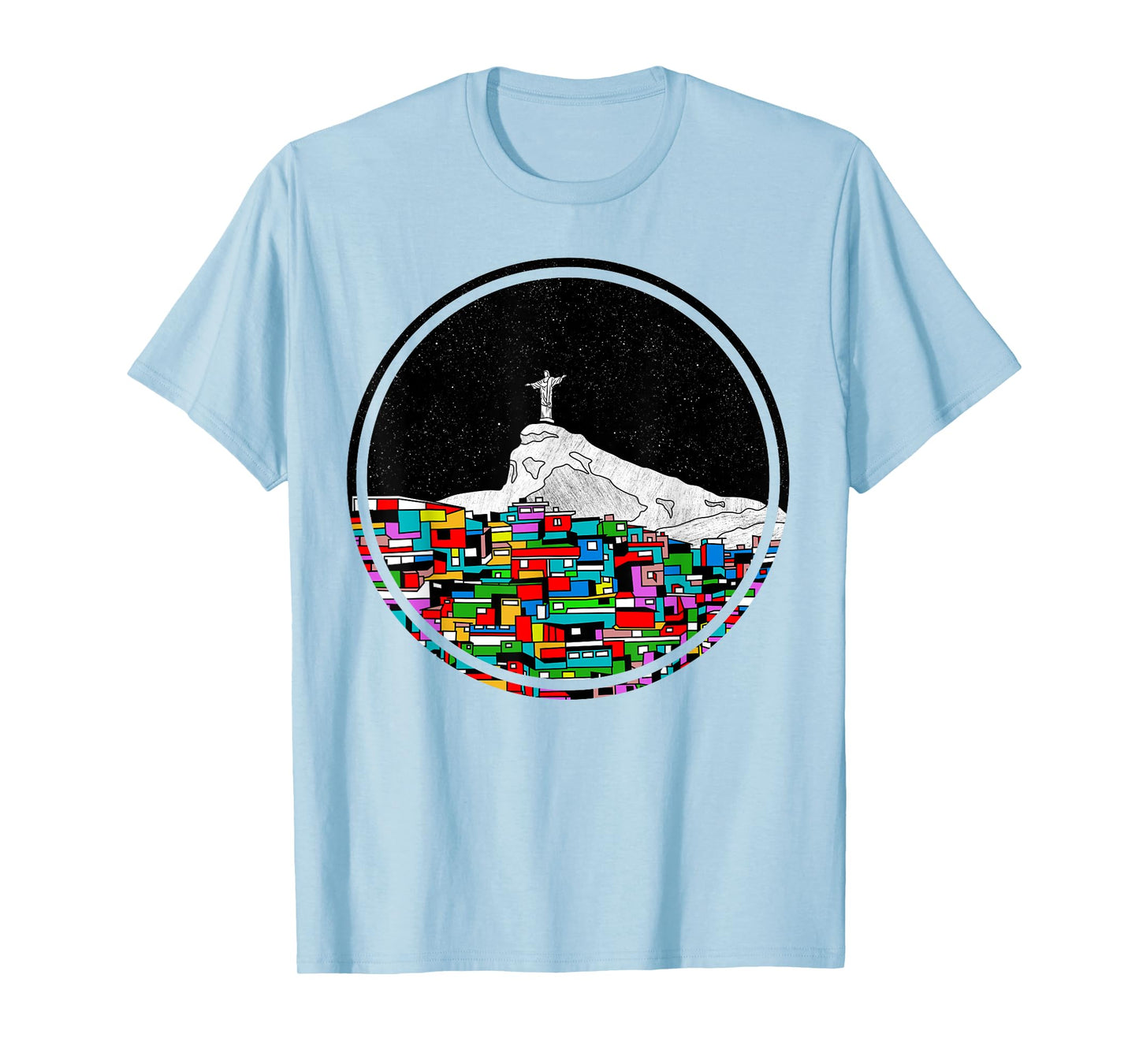 Christ the Redeemer Rio de Janeiro print T-Shirt