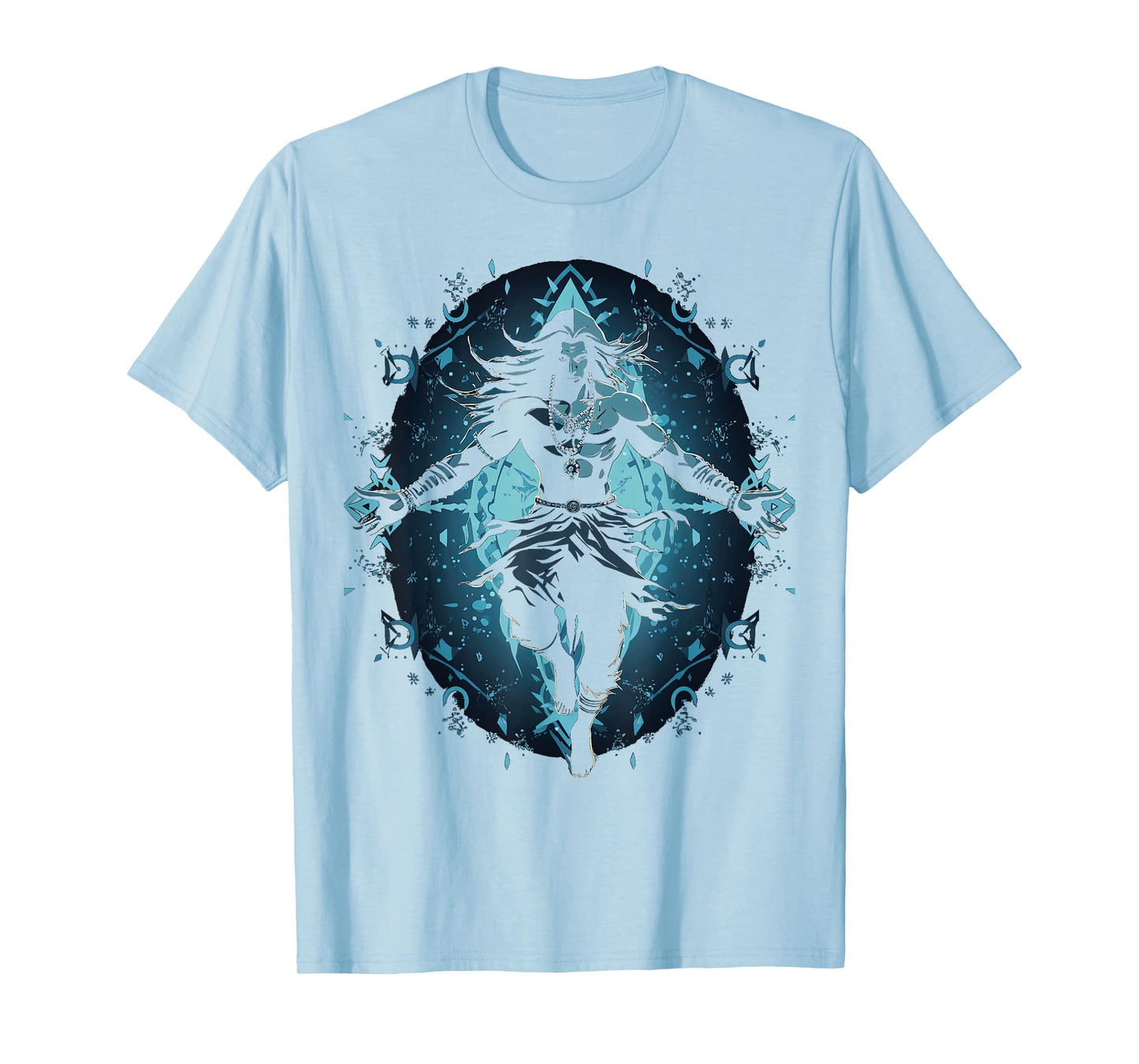 Shiva spiritual hindu god tandava dance yoga meditation T-Shirt