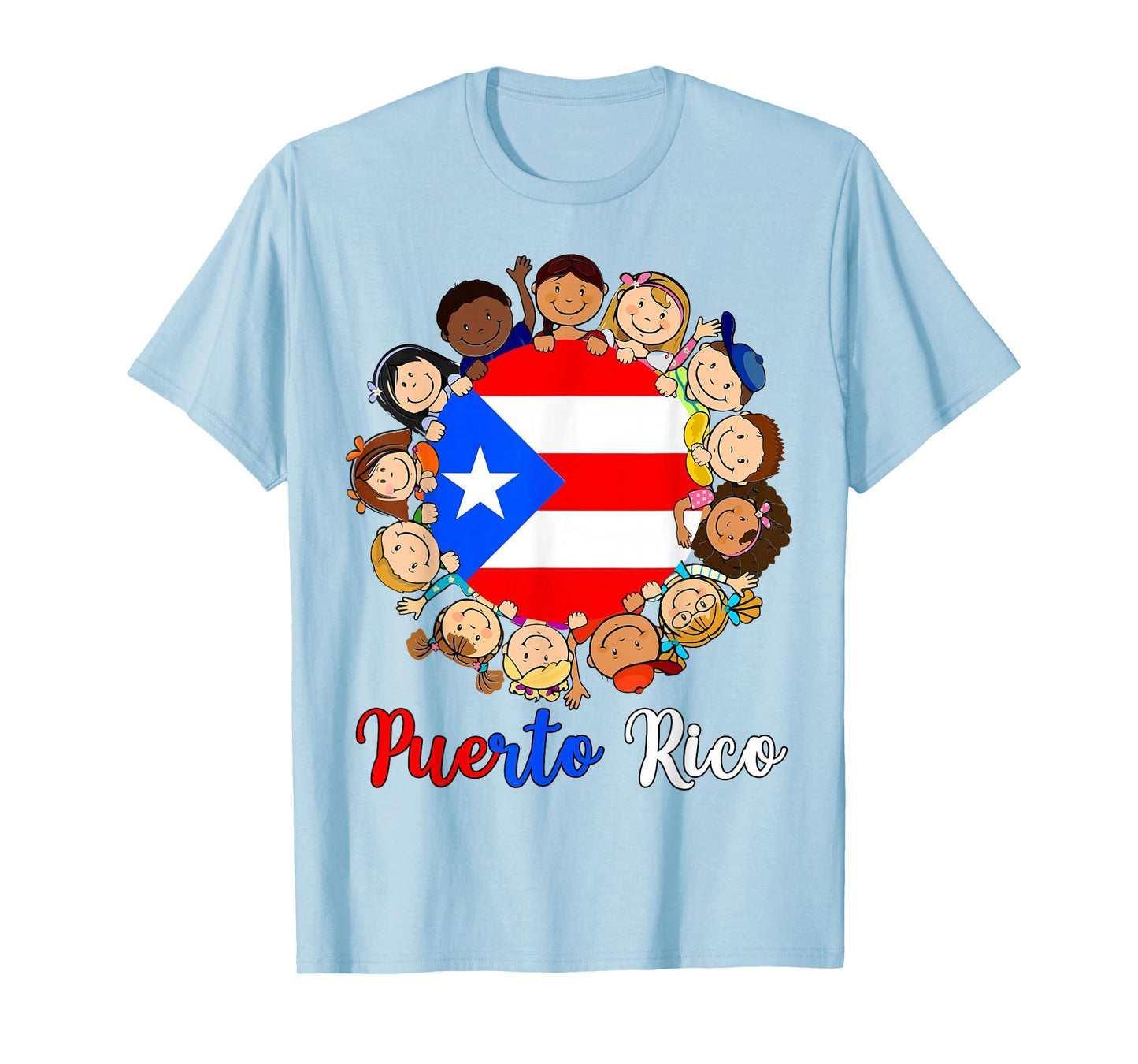 Puerto Rico Hispanic Heritage Month Boricua Rican Kids T-Shirt