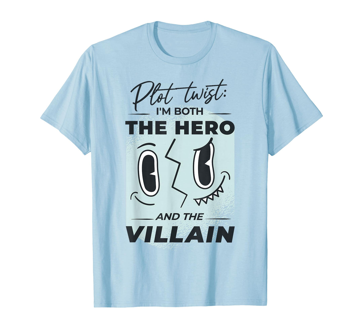 Hero And Villain Mask T-Shirt