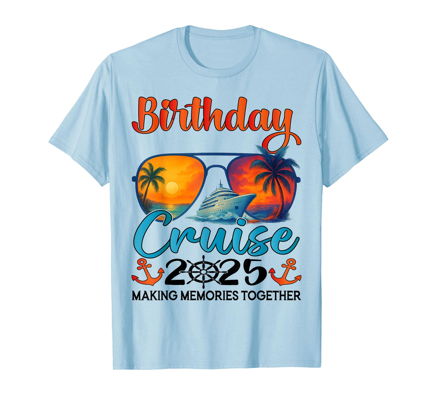 Birthday Cruise 2025 Family Birthday Cruise Groupe Matching T-Shirt