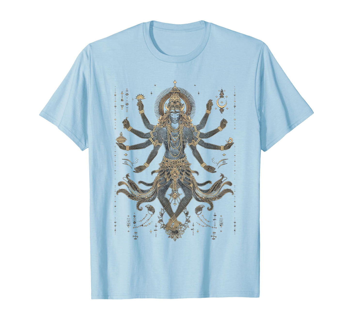 Shiva spiritual hindu god tandava dance yoga meditation T-Shirt