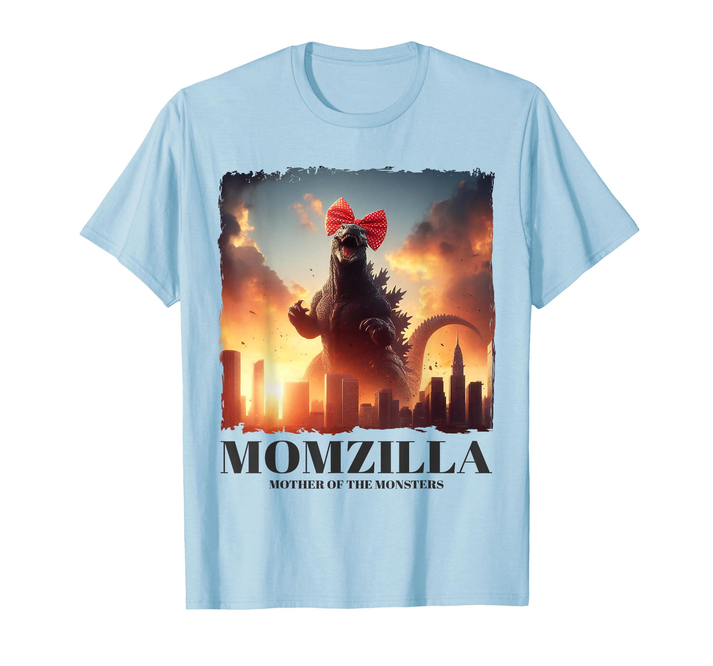 Momzilla Mother Of Monsters Retro Vintage Mama Mother's Day T-Shirt