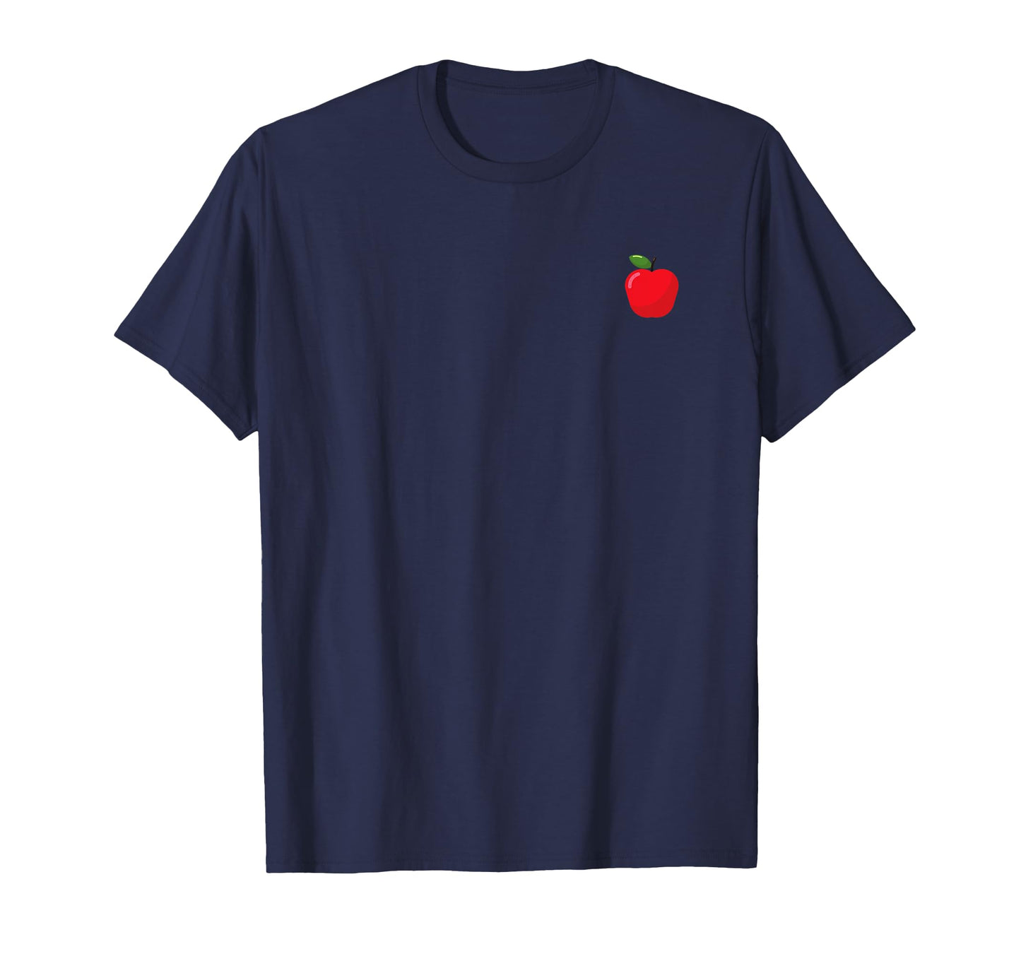 Minimalist Cute Apple for Children, Women, Men T-Shirt