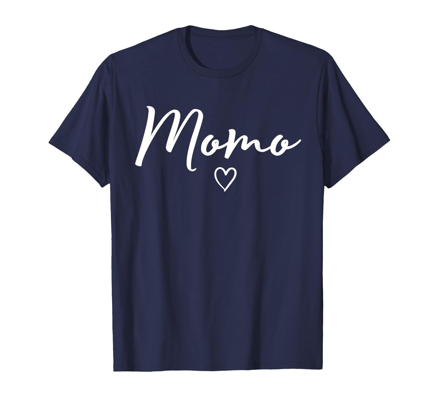 Momo Gifts For Women Grandma Heart Mother's Day Momo T-Shirt