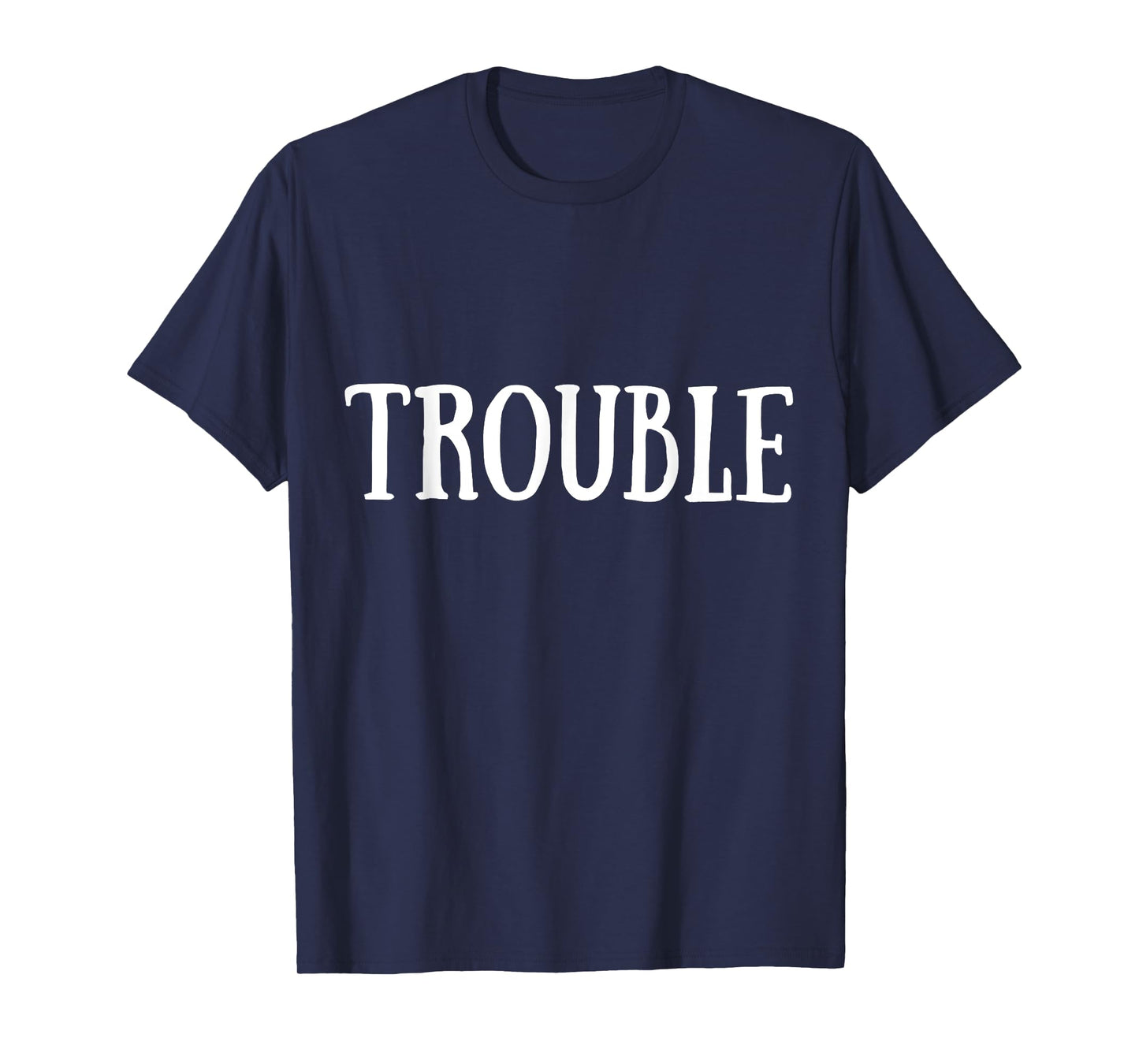 Vintage Trouble Couple Matching Valentine Day Women Men Tee T-Shirt