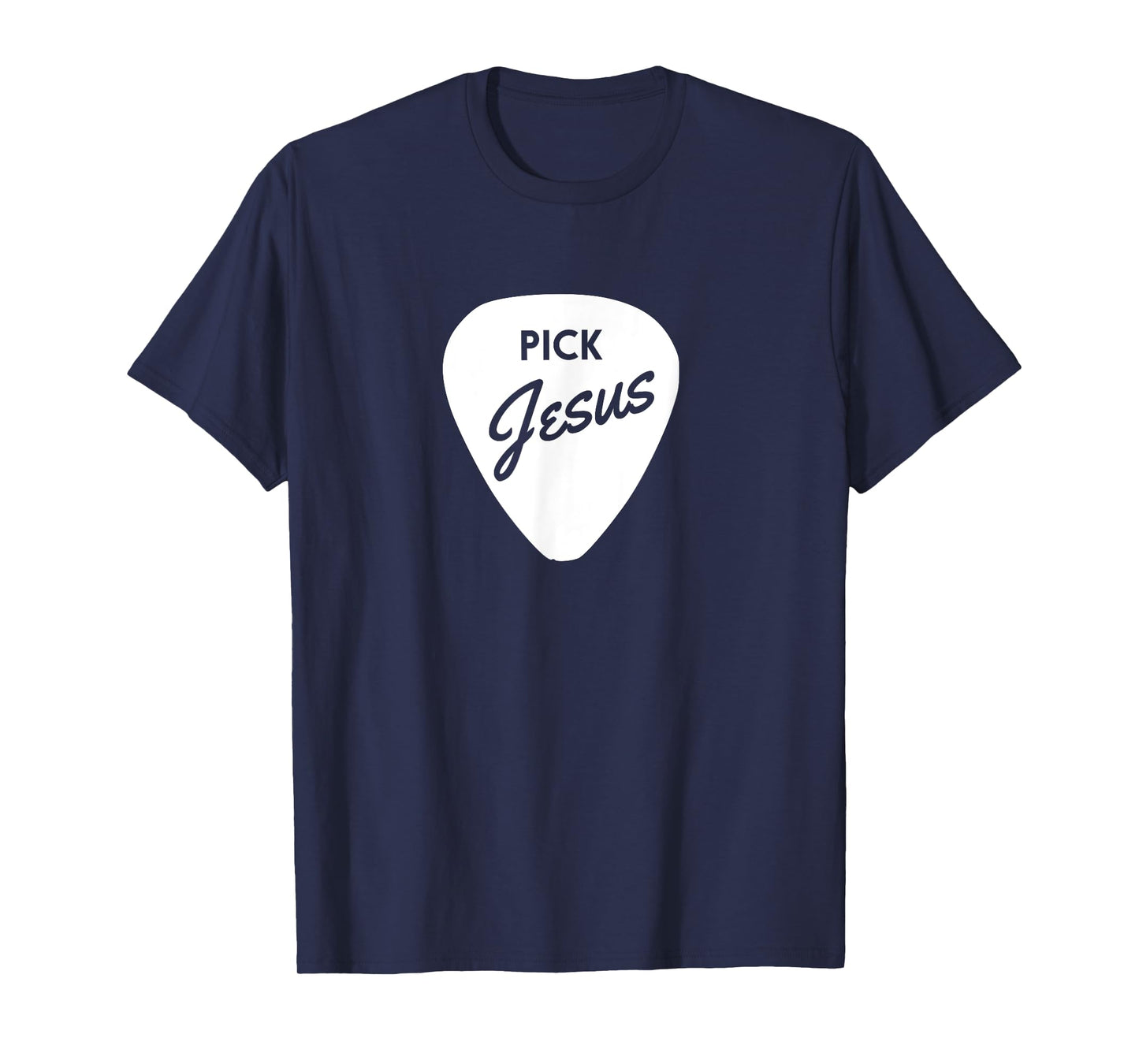 ChristianiTees: Guitar Pick Jesus T-Shirt T-Shirt