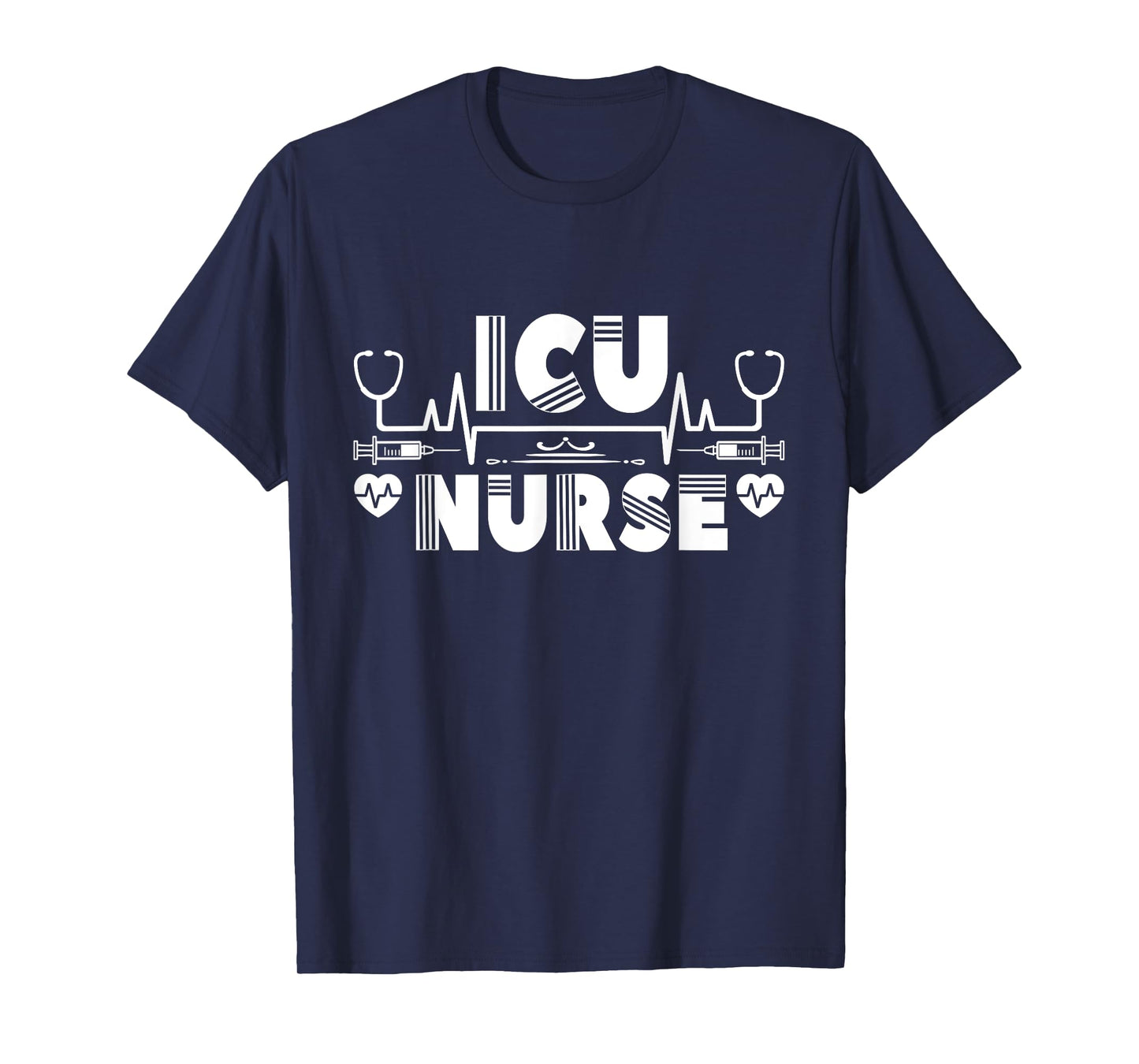 Icu Nurse Hospital Intensive Care Ice Nursing T-Shirt