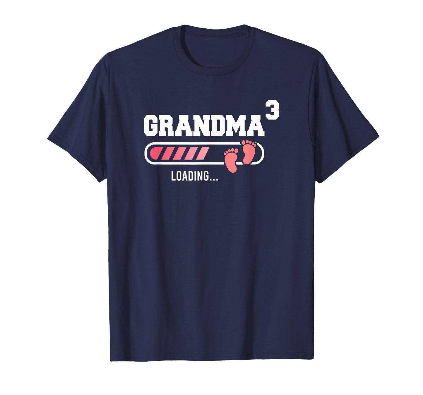 Grandma 3 Third Time Grandma Funny Grandma Of Three T-Shirt