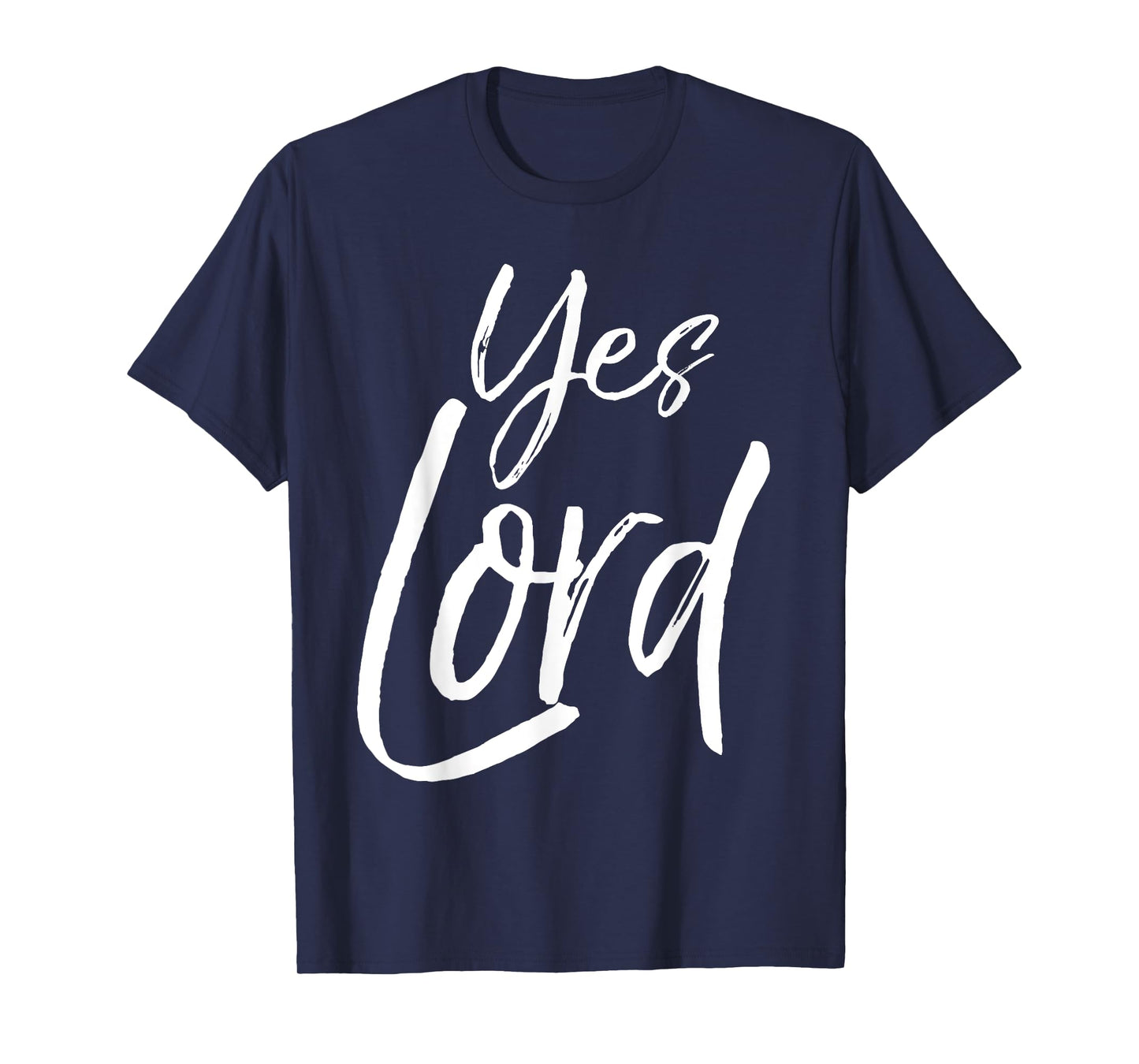 Yes Lord Shirt Vintage Amen Bold Cool Christian Tee T-Shirt