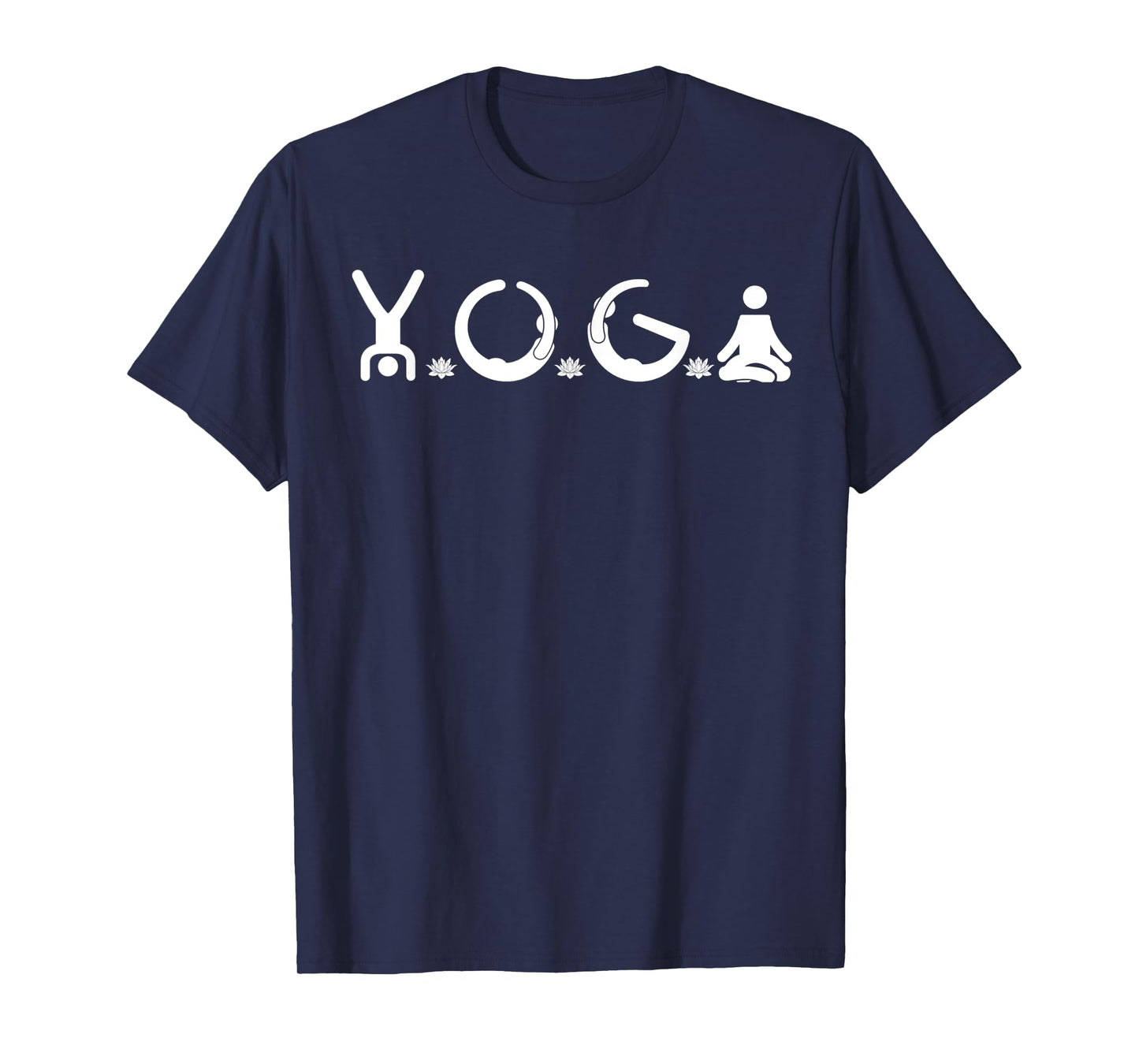 I Love Yoga Teacher Lover Yoga Addict Saying T-Shirt for Men Women Kids