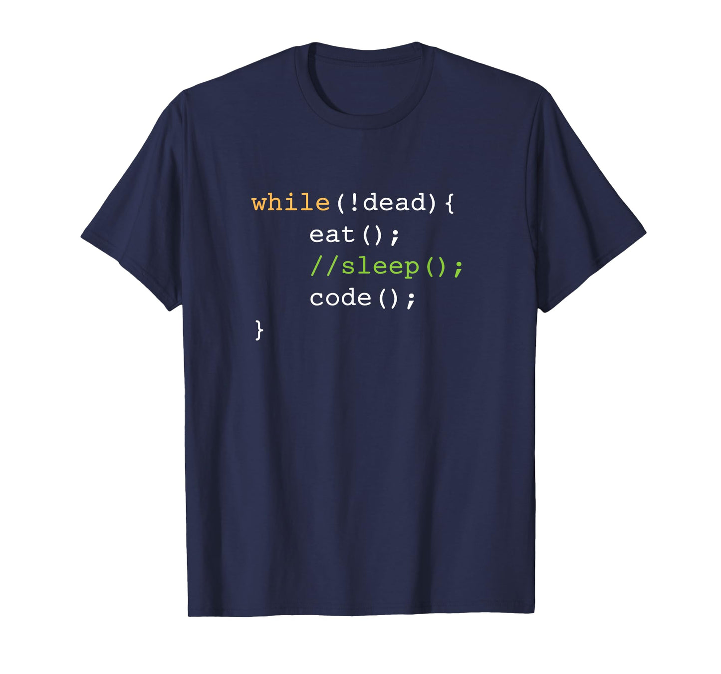 Funny Computer Science Programmer Eat Sleep Code T-Shirt T-Shirt