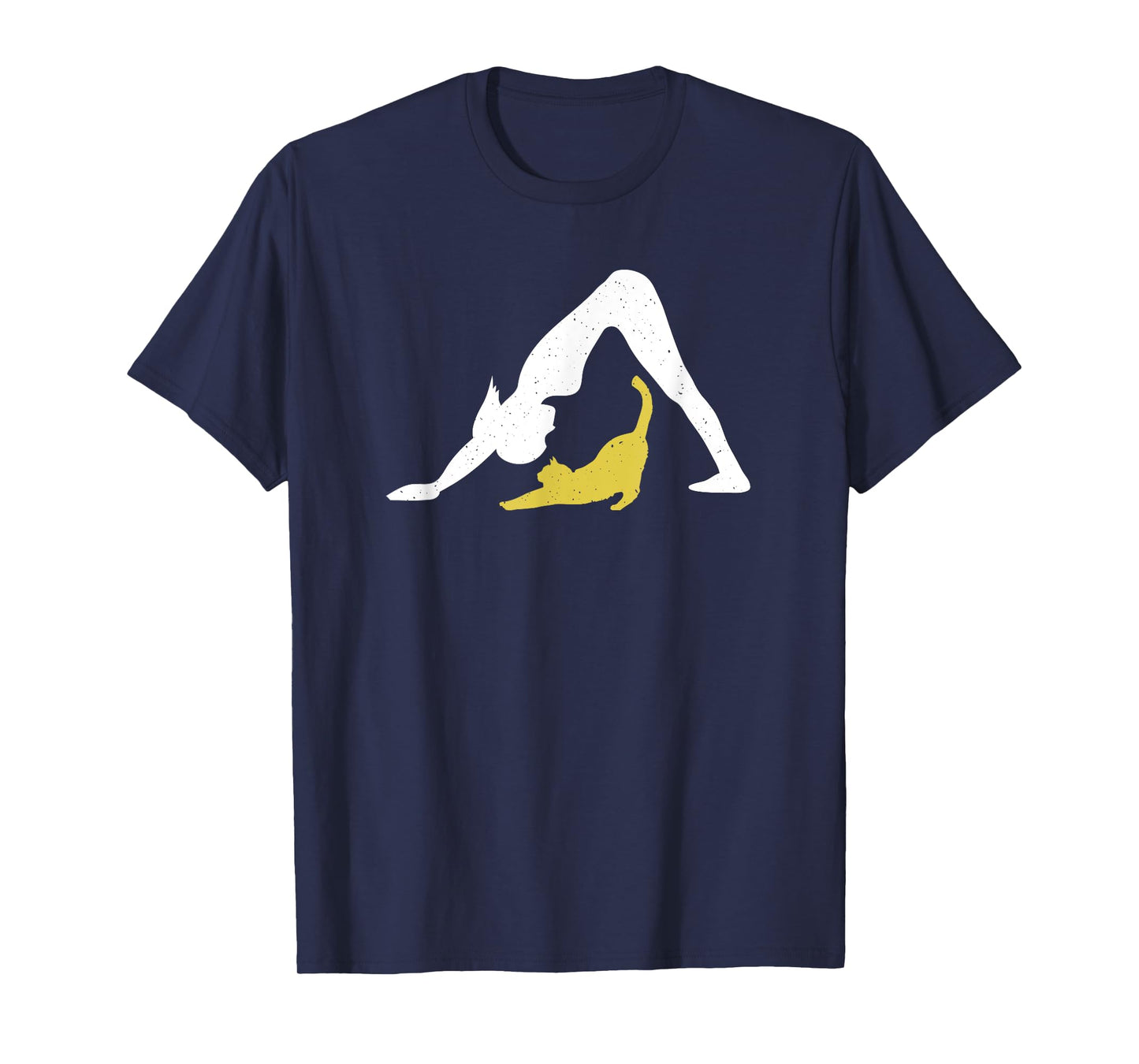 Cat Yoga Downward Dog Pose w Downward Cat T Shirt T-Shirt