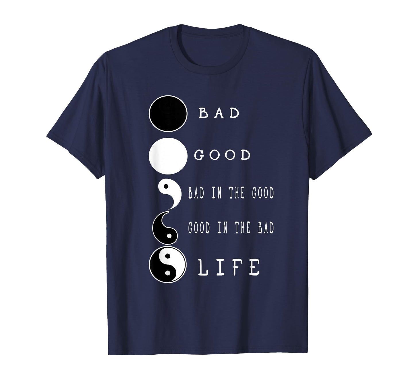 Wowtastic! Unisex-Adults Yoga T-Shirt - Black - Small