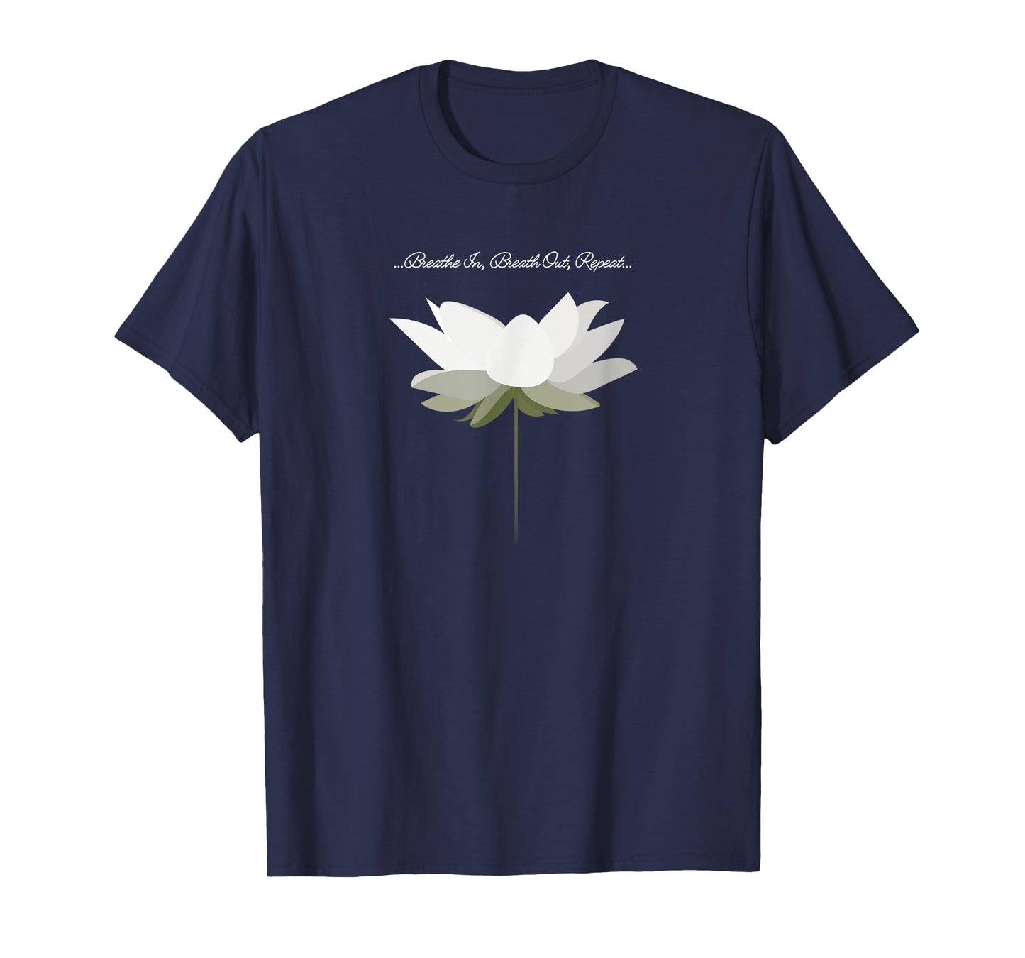 Namaste Lotus flower for yoga, meditation, and mindfulness T-Shirt