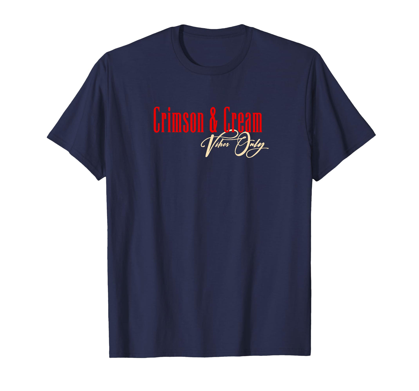 Only DST Crimson and Cream Vibes T-Shirt