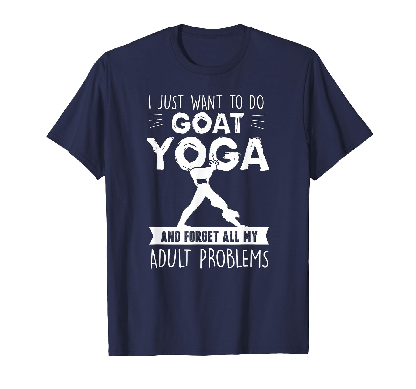 Funny Goat Yoga tshirt - Spiritual Cuteness T-Shirt