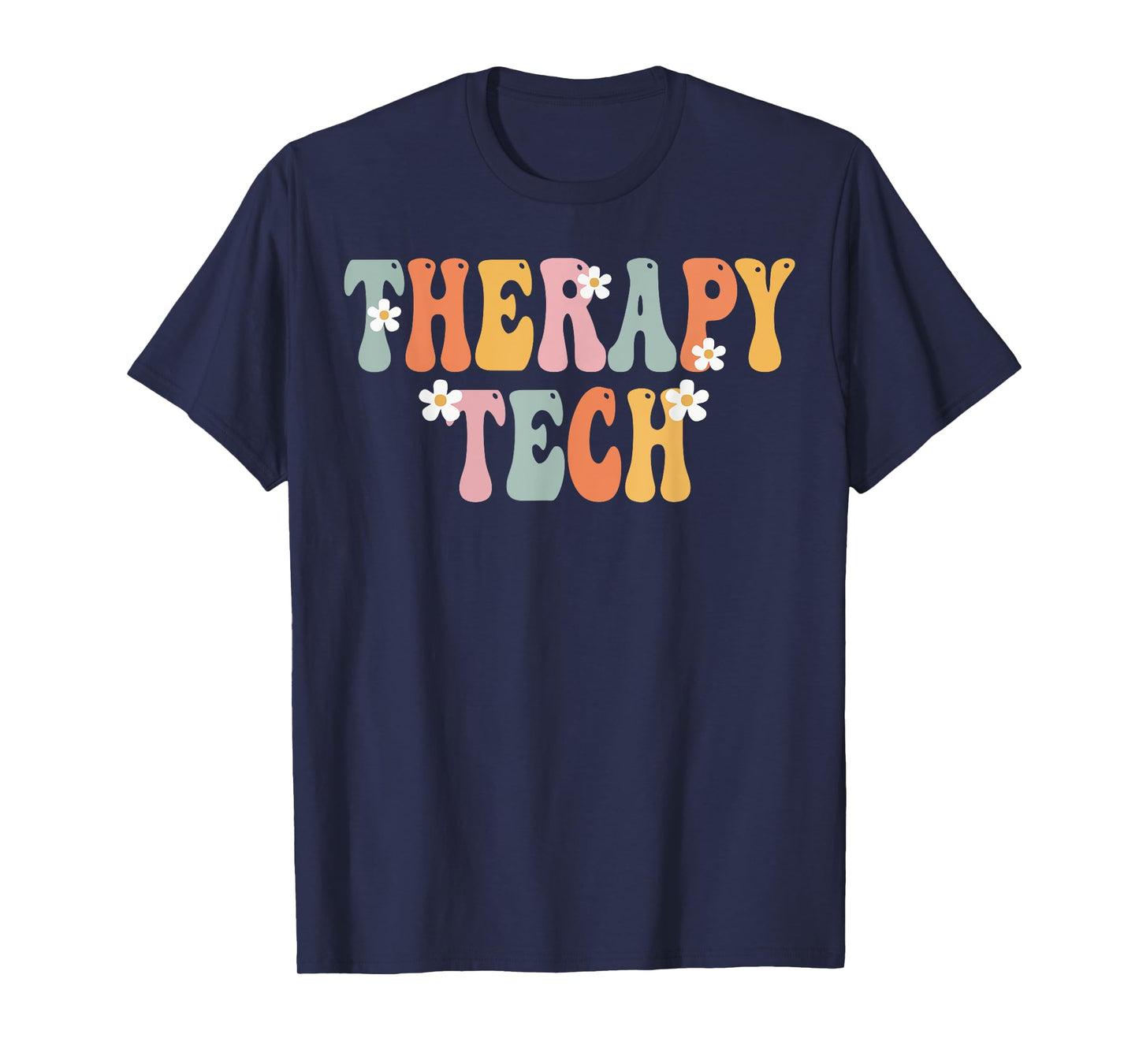 Therapy Tech Week Groovy Appreciation Day For Women For Work T-Shirt
