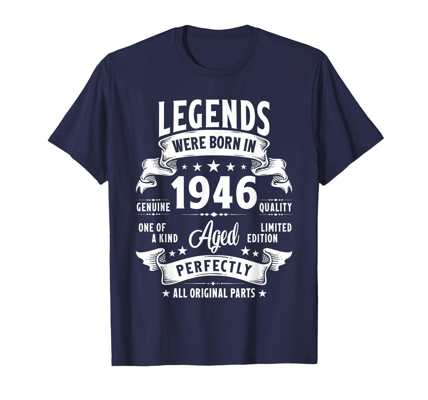 Vintage 1946 79 Year Old Gifts For Men Women 79th Birthday T-Shirt