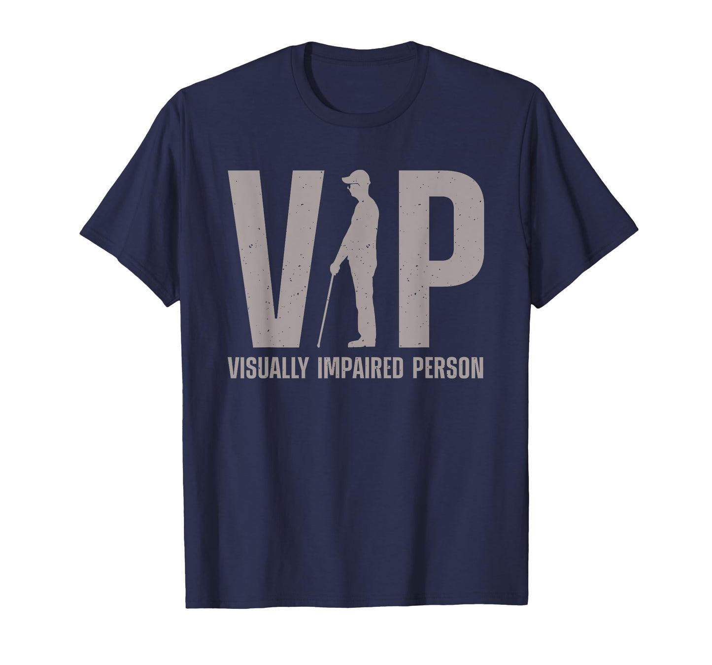 Visually Impaired Art for Men Women Blind Vision Impaired T-Shirt