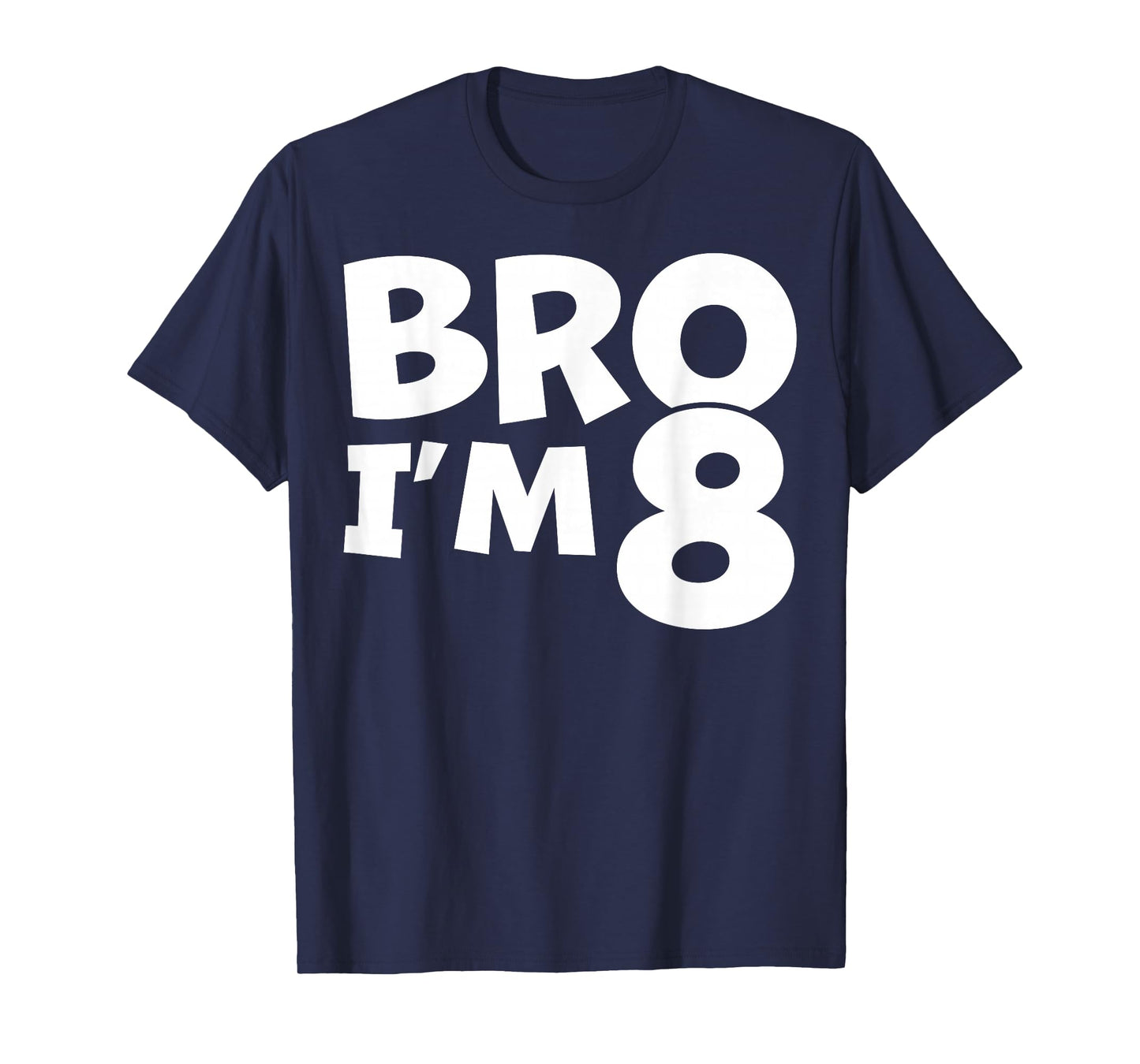 8 Year Old BDay Decorations Son Boy 8yr 8th Birthday T-Shirt
