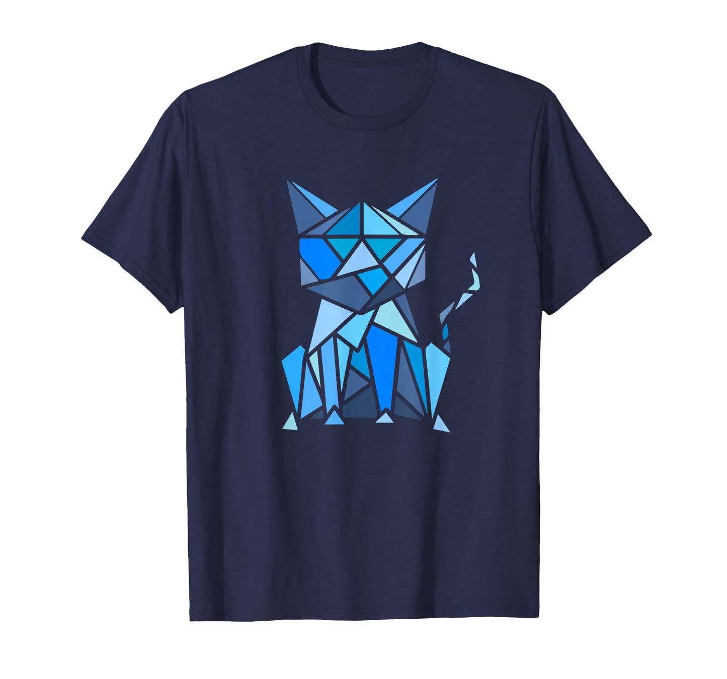 Cool Geometric Cat T-shirt T-Shirt