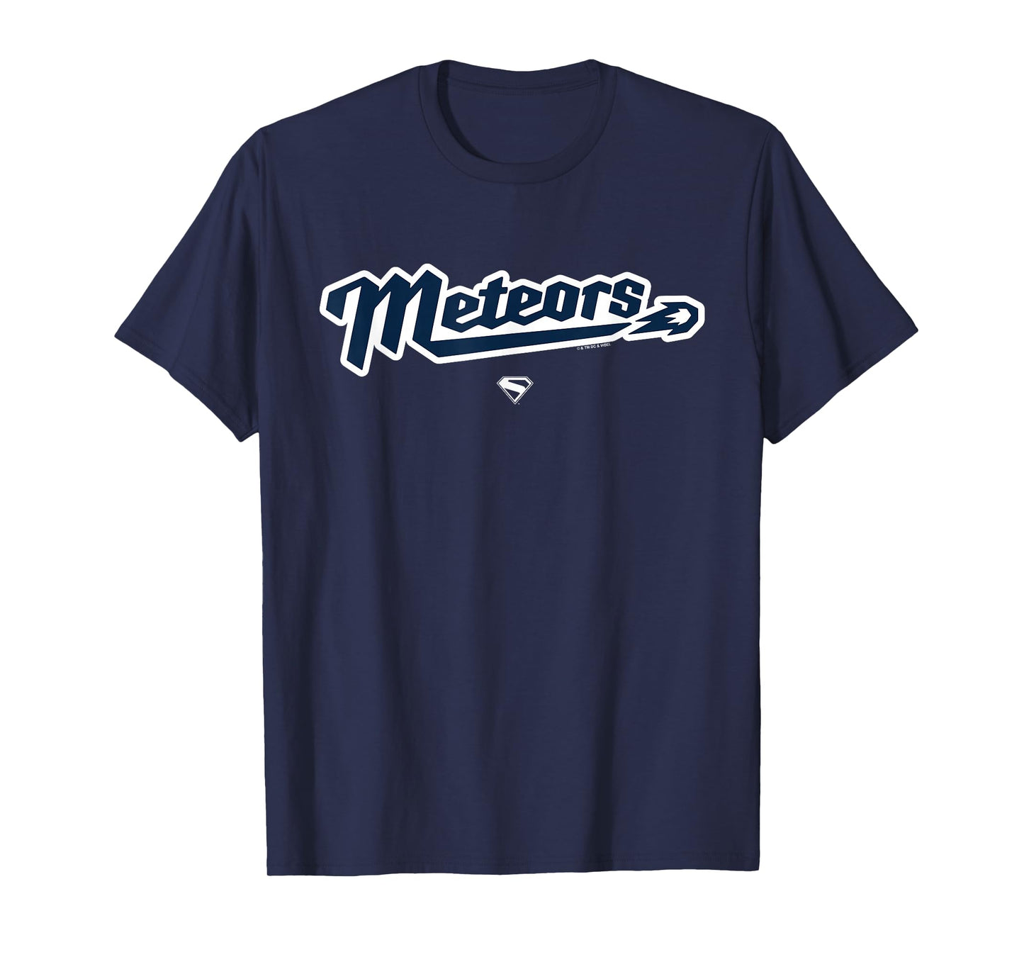 Superman (2025) Metropolis Meteors Baseball Team Logo T-Shirt