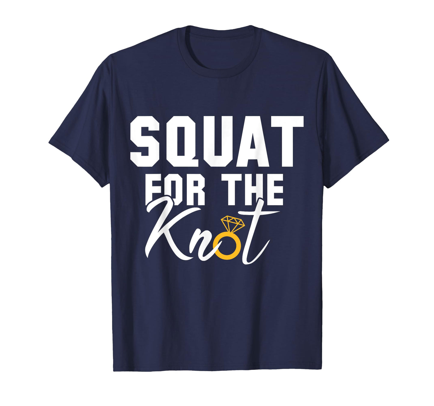 Women Workout Squat Bride Wedding Cool Fitness Lover Gift T-Shirt