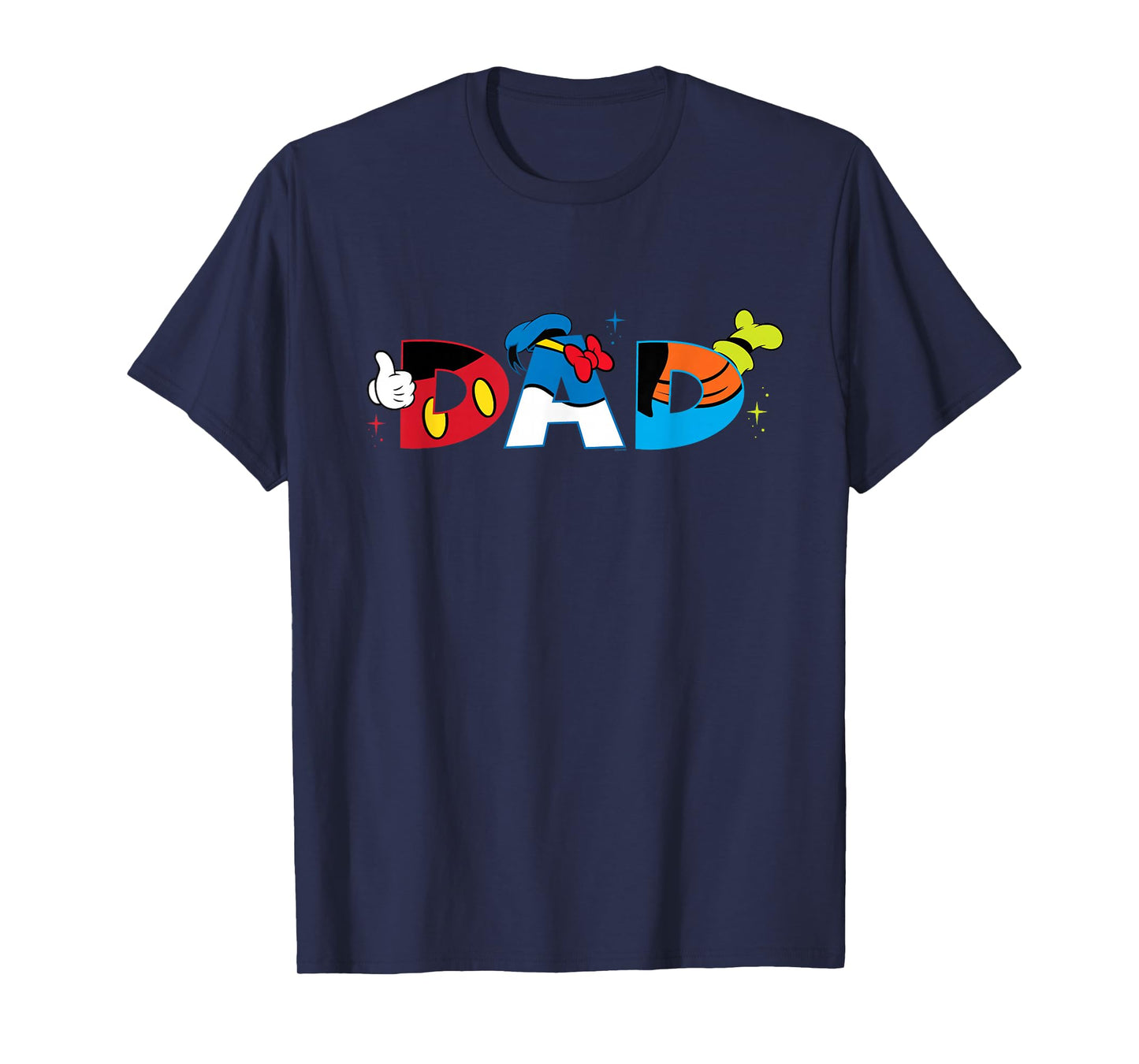 Disney Mickey Mouse and Friends Dad Father’s Day Birthday T-Shirt